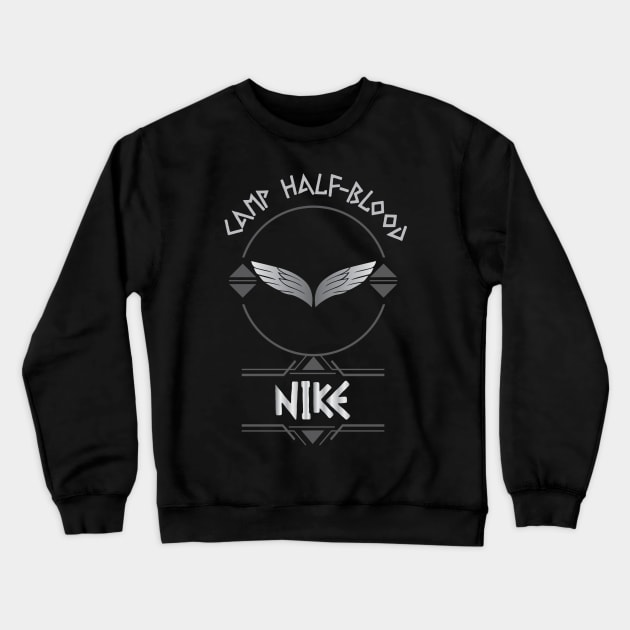 Camp Half Blood, Child of Goddess Nike – Percy Jackson inspired design Crewneck Sweatshirt by NxtArt